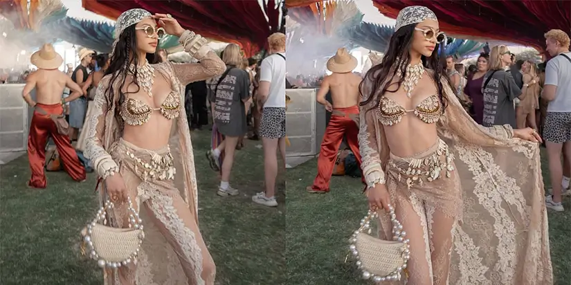 Alanna Panday at Coachella 2026