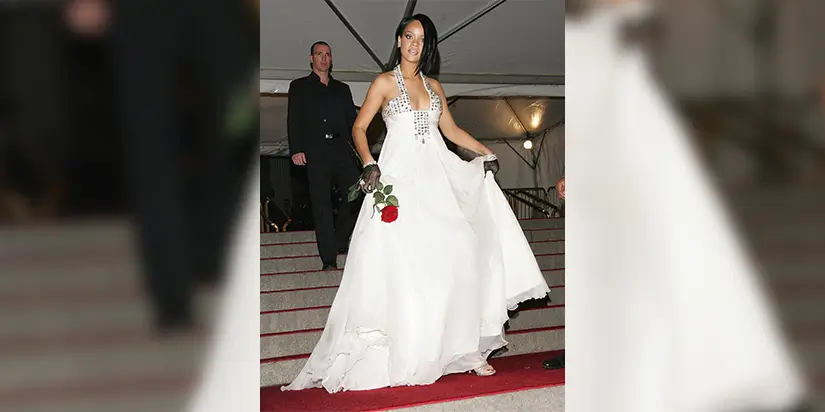 Rihanna 2007 Met Gala Look