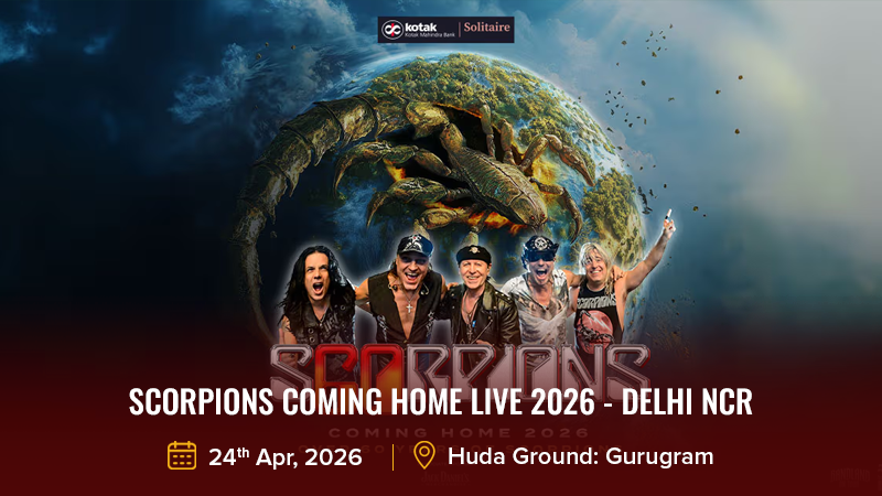 Scorpions Coming Home Live 2026 - Delhi NCR