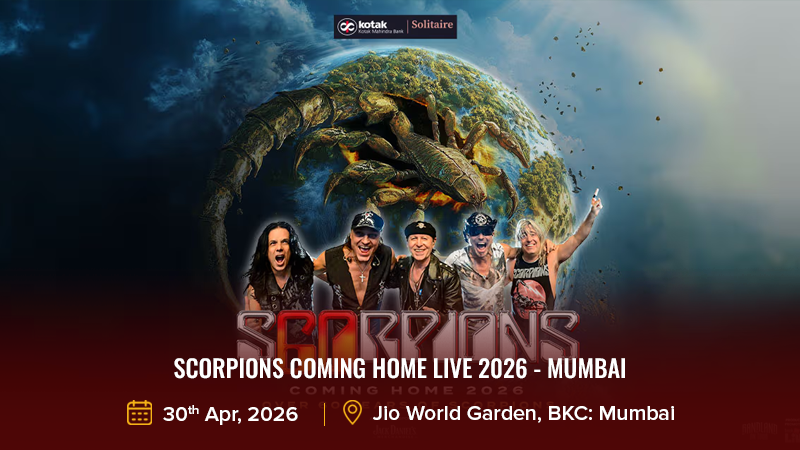 Scorpions Coming Home Live 2026 - Mumbai