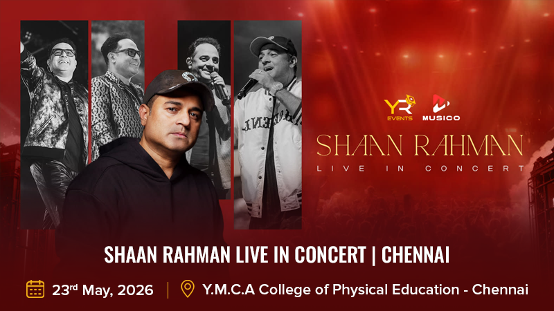 Shaan Rahman Live in Concert _ Chennai