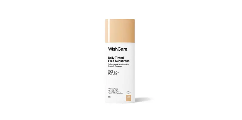 Wishcare Daily Fluid Tinted Sunscreen