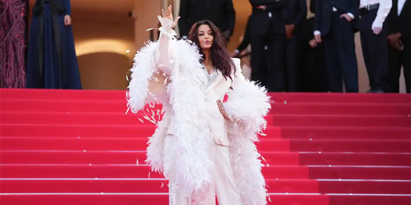 Bold White Power Look
