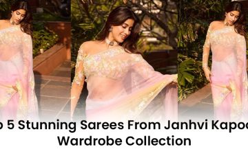 Janhvi Kapoor saree looks_