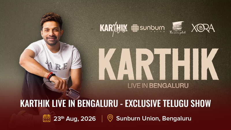Karthik Live In Bengaluru