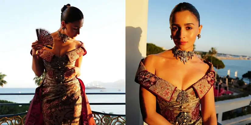 Loreal Paris Dinner Look Alia Bhatt