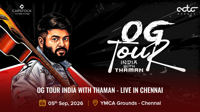OG TOUR INDIA WITH THAMAN - LIVE IN CHENNAI