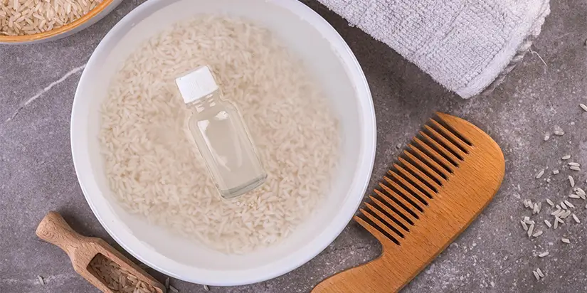 What's inside Rice water_