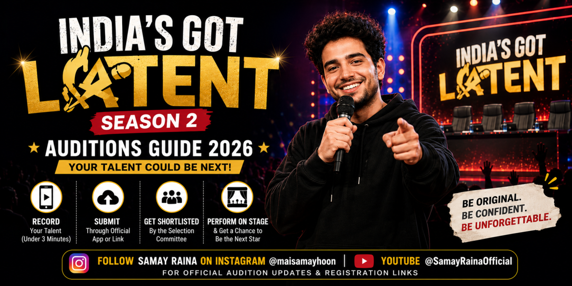 Audition for India's Got Latent
