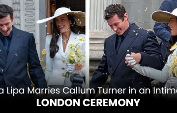 Dua Lipa Wedding London