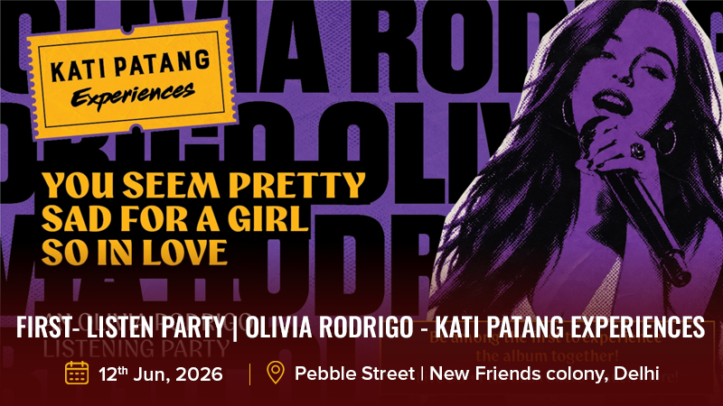 First- Listen Party _ Olivia Rodrigo - Kati Patang Experiences