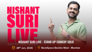Nishant Suri Live - Stand Up Comedy Solo