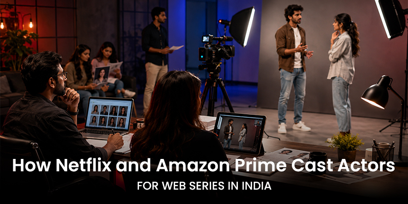 How Netflix and Amazon Prime Cast Actors for Web Series in India