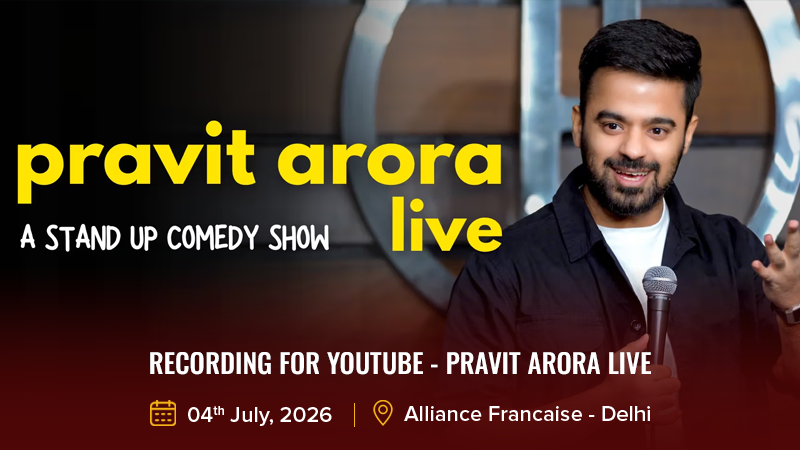 Recording for Youtube - Pravit Arora Live