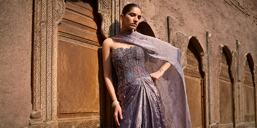 The Corset Saree Drape
