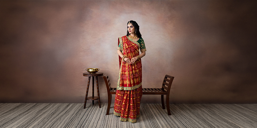 The Seedha Pallu Drape