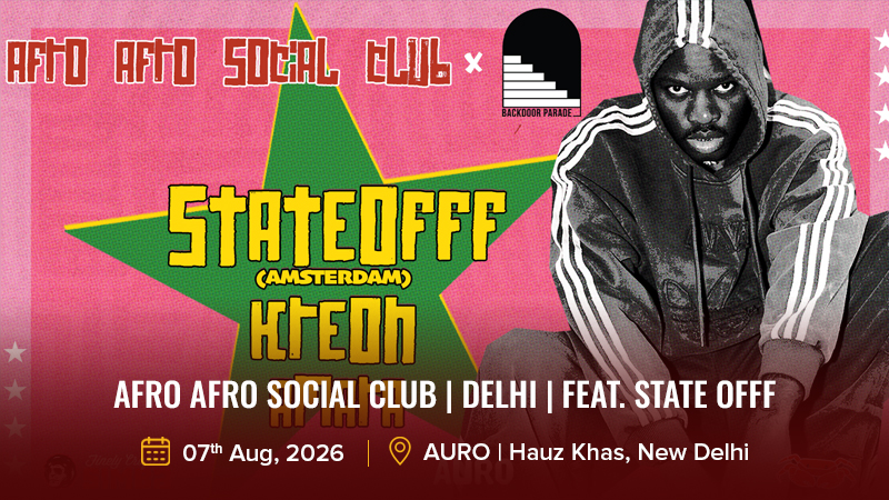 Afro Afro Social Club _ Delhi _ Feat. State Offf