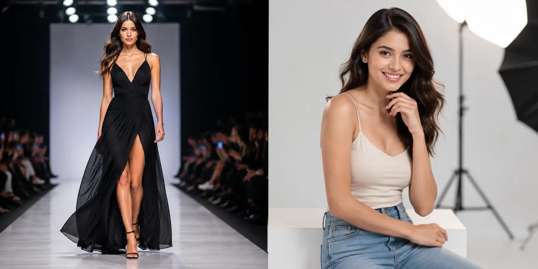 runway vs commercial modeling