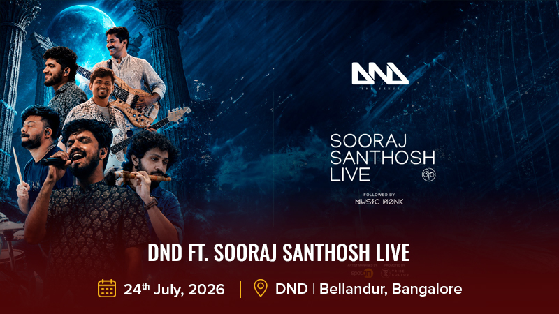 DND Ft. Sooraj Santhosh Live