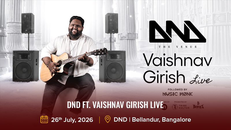 DND Ft. Vaishnav Girish Live_