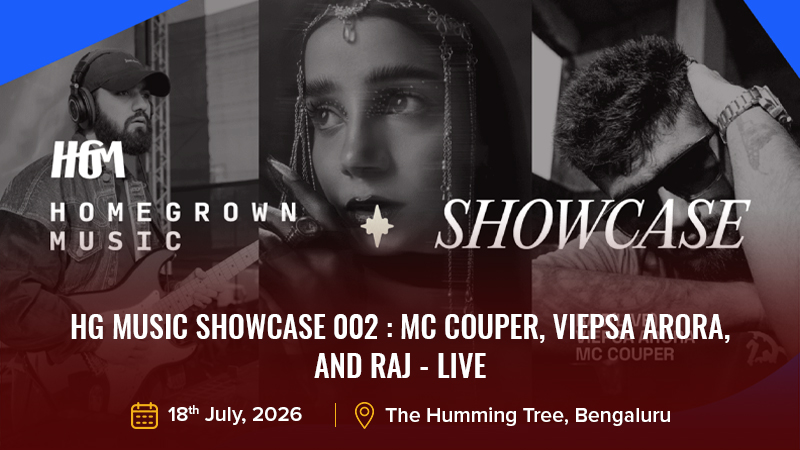 HG Music Showcase 002 _ MC Couper, Viepsa Arora, and Raj - Live