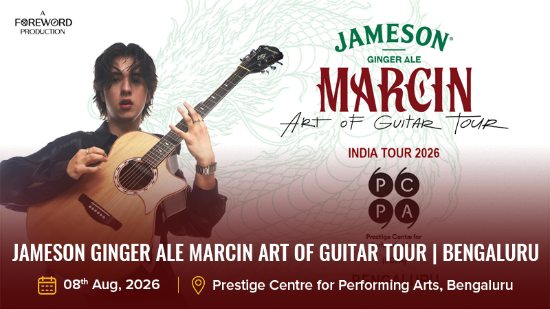 Jameson Ginger Ale Marcin Art of Guitar Tour _ Bengaluru