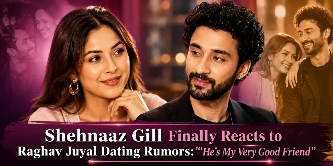 Shehnaaz Gill Finally Reacts to Raghav Juyal Dating Rumors: “He’s My Very Good Friend”