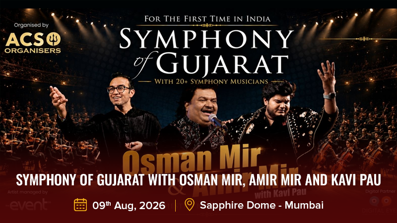 Symphony of Gujarat with Osman Mir, Amir Mir and Kavi Pau