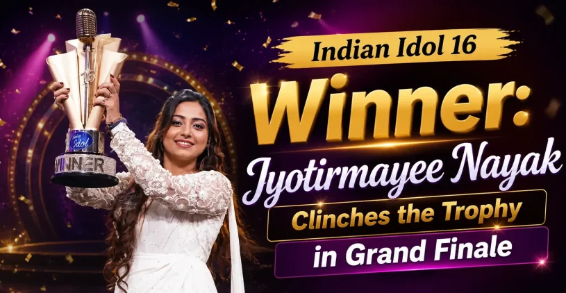 Indian Idol 16 Winner: Jyotirmayee Nayak Clinches the Trophy in Grand Finale