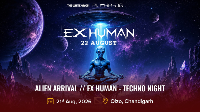 Alien Arrival __ Ex Human - Techno Night