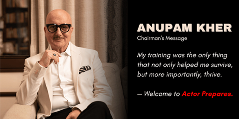 Anupam Kher's Actor Prepares