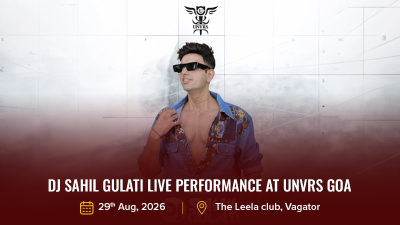 DJ Sahil Gulati Live Performance at unvrs goa