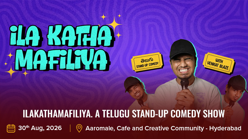 Ilakathamafiliya. A Telugu Stand-up Comedy Show