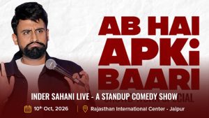 Inder Sahani Live - A Standup Comedy Show 10 Oct