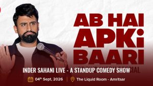 Inder Sahani Live – A Standup Comedy Show