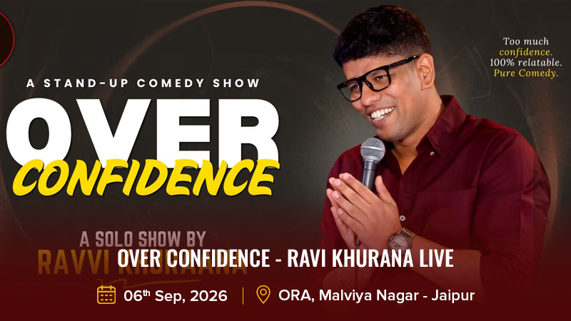 Over Confidence - Ravi Khurana LIVE
