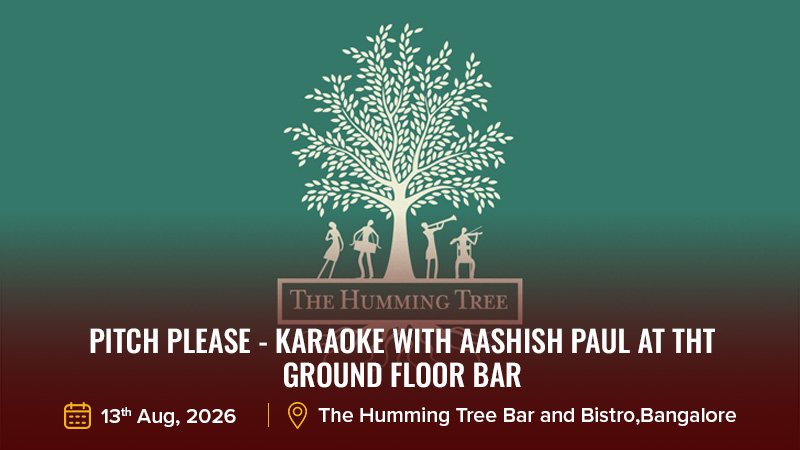 Pitch Please - Karaoke with Aashish Paul at THT Ground Floor Bar