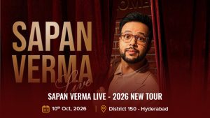 Sapan Verma Live – 2026 New Tour