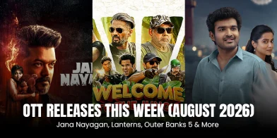 OTT Releases This Week (August 2026): Jana Nayagan, Lanterns, Outer Banks 5 & More