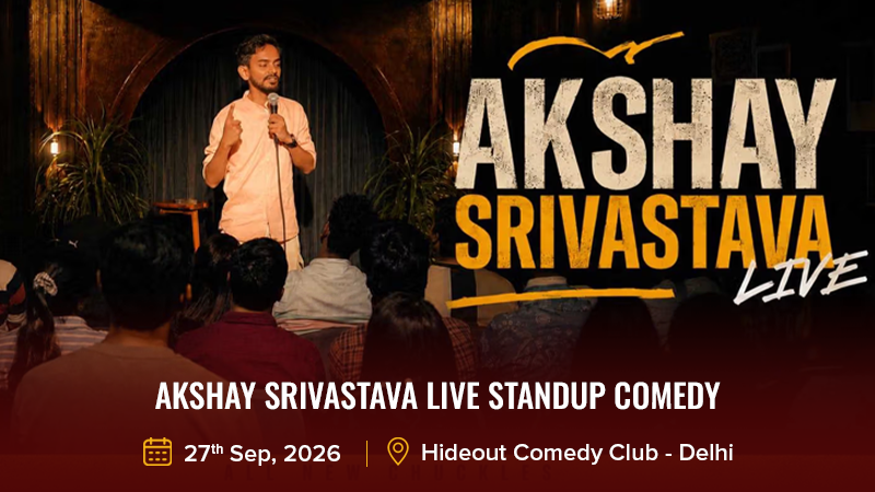 Akshay Srivastava Live Standup Comedy