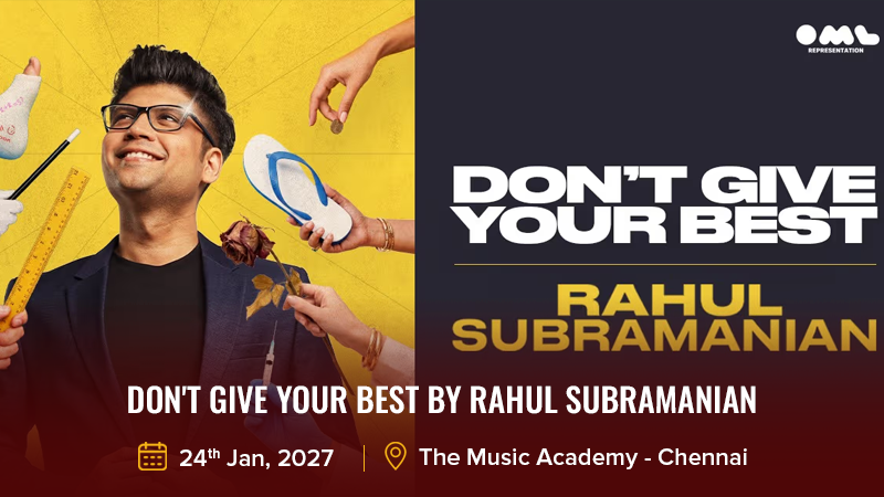 Don't Give Your Best by Rahul Subramanian