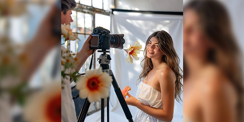 Photographer for a Wedding Shoot