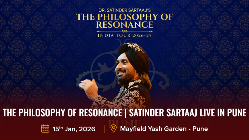 The Philosophy of Resonance _ Satinder Sartaaj Live in Pune