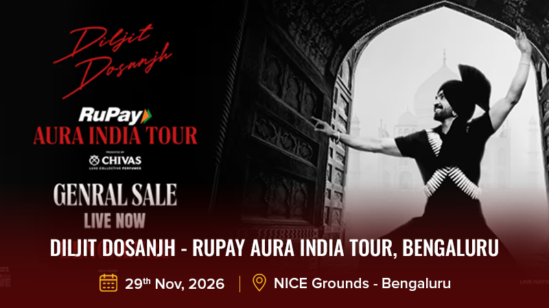 Diljit Dosanjh - RuPay Aura India Tour, Bengaluru