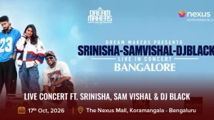 LIVE CONCERT ft. Srinisha, Sam Vishal & DJ Black