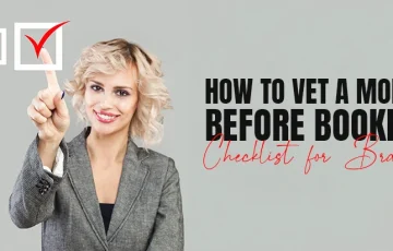 Model Booking Checklist