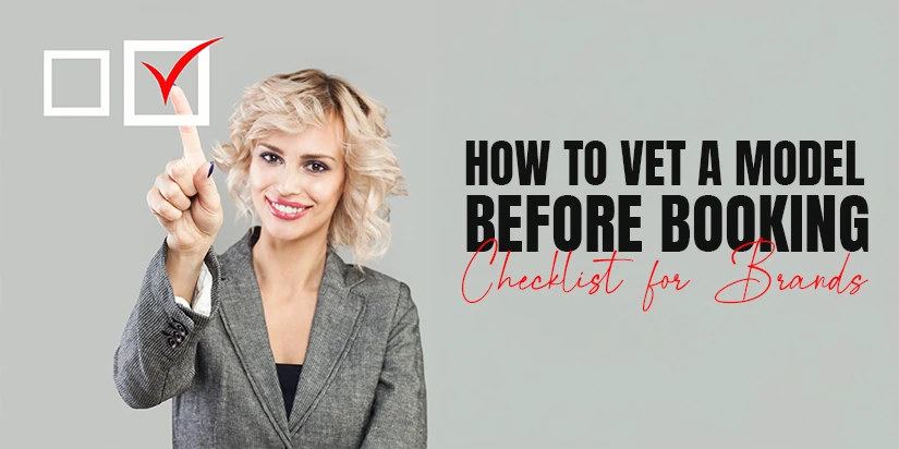 Model Booking Checklist