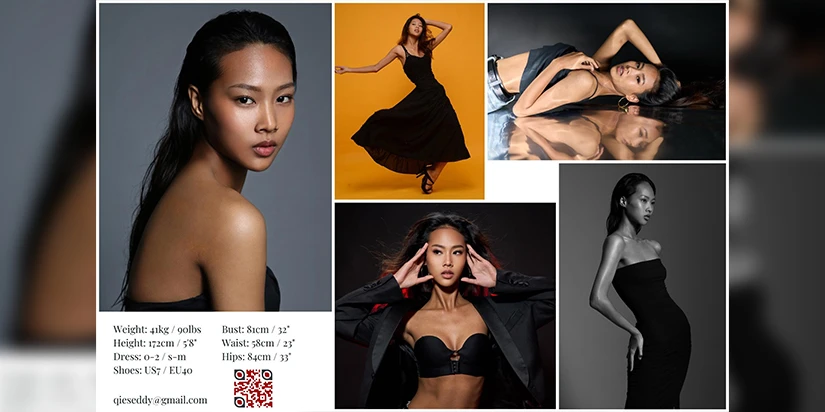 Modeling Comp Card