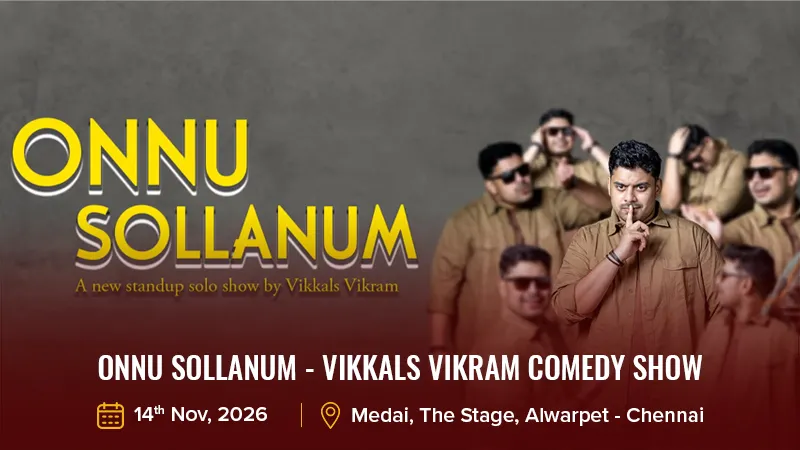 Onnu Sollanum - Vikkals Vikram Comedy Show