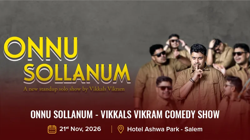 Onnu Sollanum - Vikkals Vikram Comedy Show